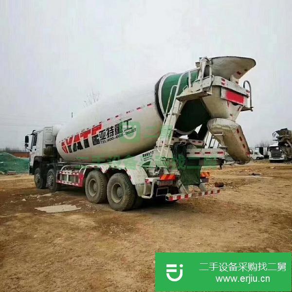 河北出售二手豪沃攪拌罐車