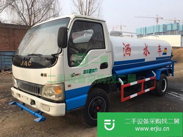 天津出售二手江淮五噸灑水車