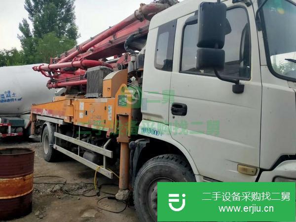 河北出售二手科尼樂34米泵車