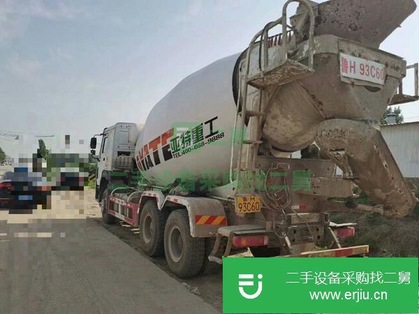 甘肅出售二手豪沃大12方二手攪拌車