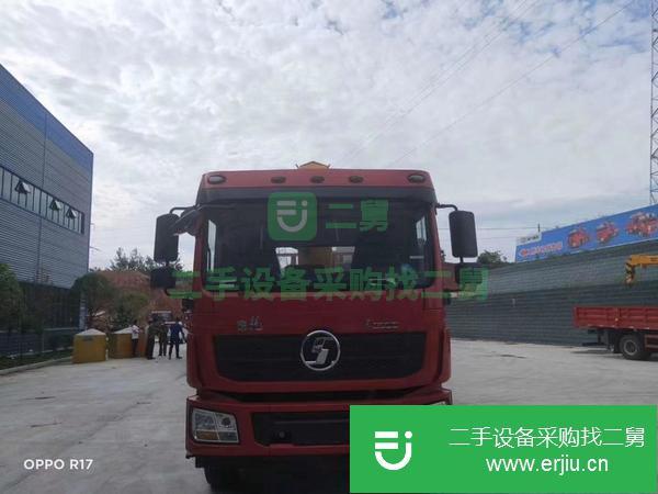 青海出售二手陜汽德龍8噸隨車吊