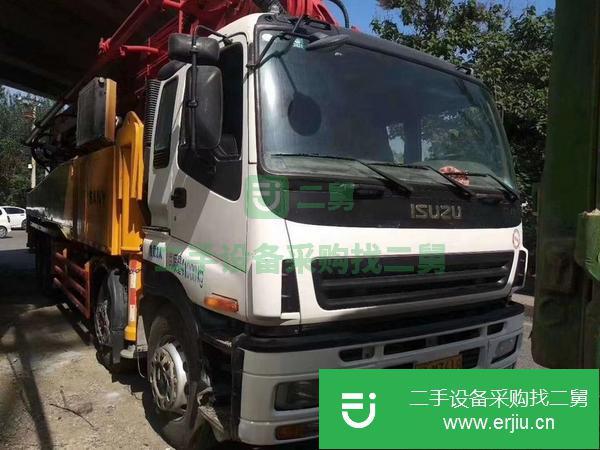 北京出售二手三一泵車56米，叉腿六節臂
