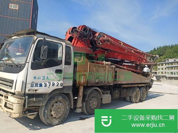 貴州出售二手三一四橋46米泵車