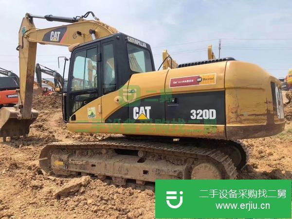 江蘇出售二手卡特320D挖掘機