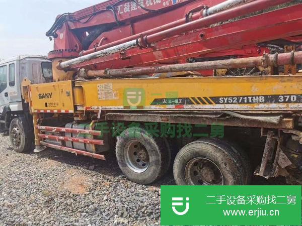 湖南出售二手三一37米泵車