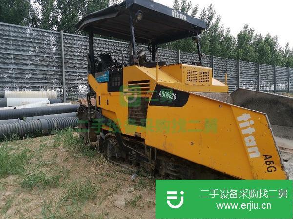 山東出售二手12米拼裝板攤鋪機(jī)