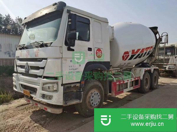 甘肅出售二手豪沃大12方二手攪拌車
