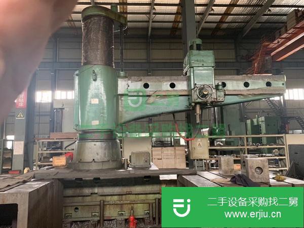 河北出售二手125移動搖臂鉆床