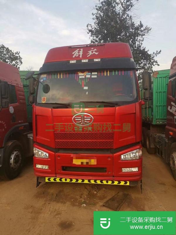 河北出售二手解放J6P半掛車