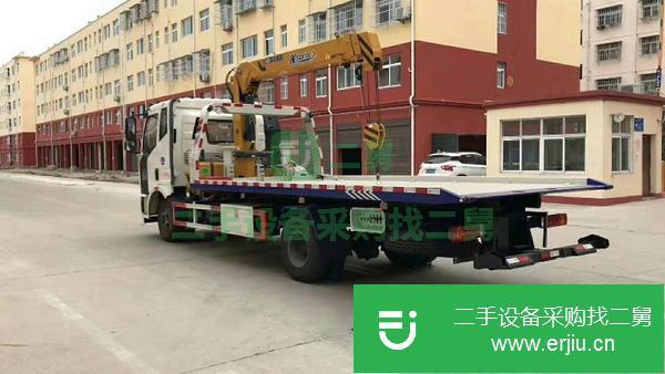湖北出售二手解放平板運輸車國5
