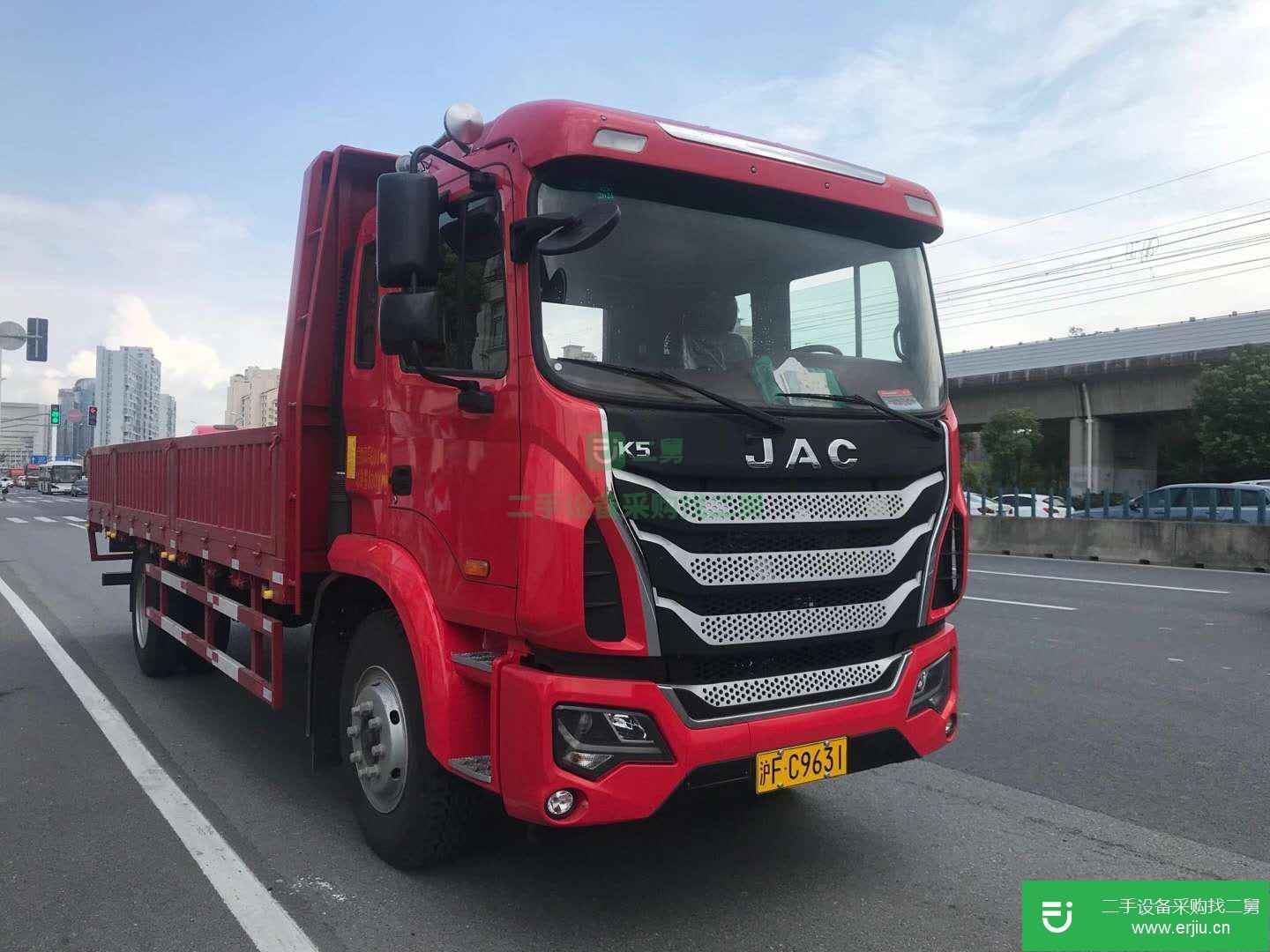 上海出售二手江淮格爾發欄板式貨車