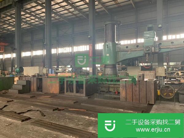 河北出售二手125移動搖臂鉆床