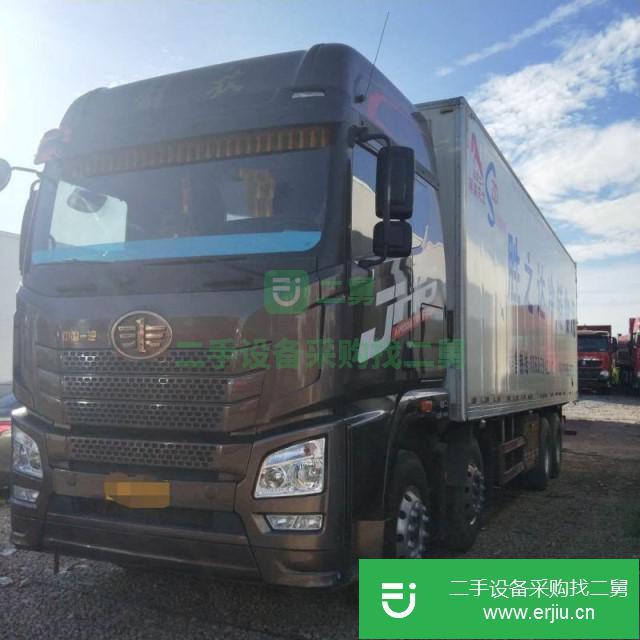 廣東出售二手一汽解放冷藏車
