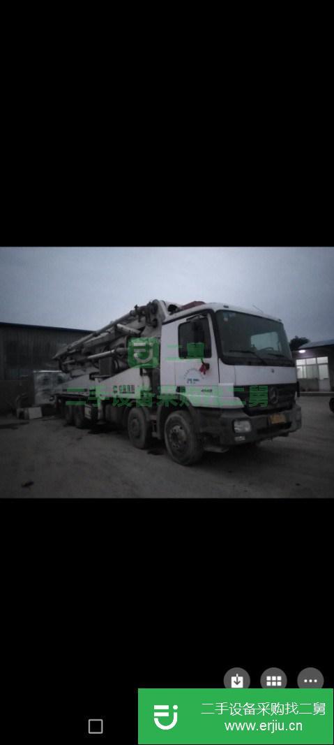山東出售二手中聯(lián)47米泵車