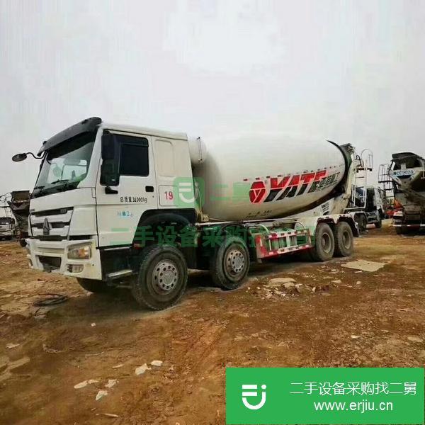 河北出售二手豪沃攪拌罐車