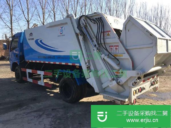 安微出售二手東風多利卡垃圾壓縮車