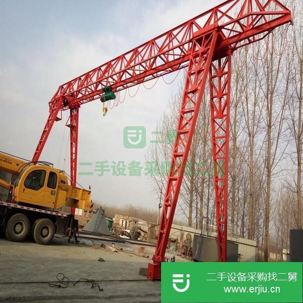 浙江出售二手10噸包廂龍門吊