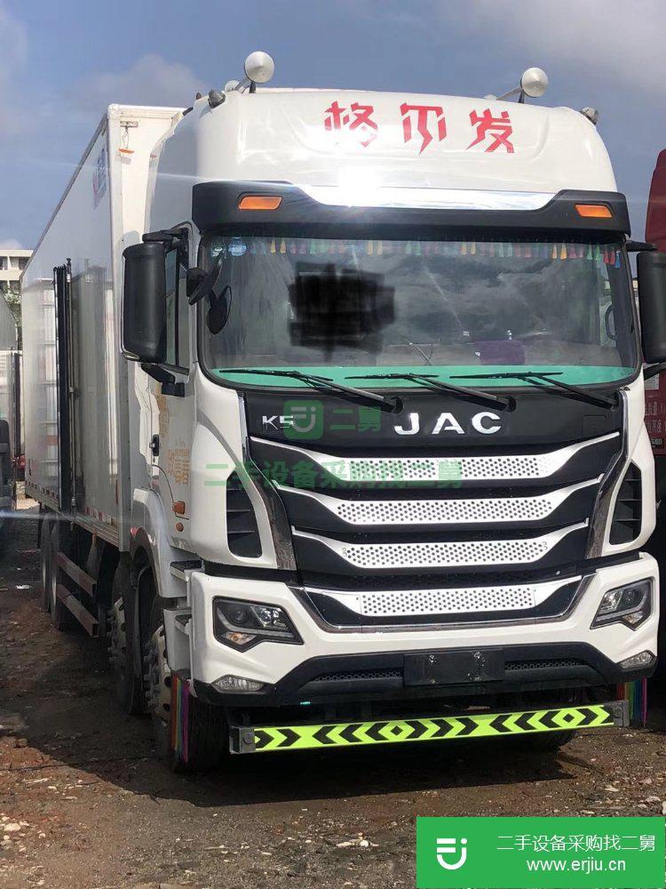 江西出售二手江淮格爾發冷藏車460馬力