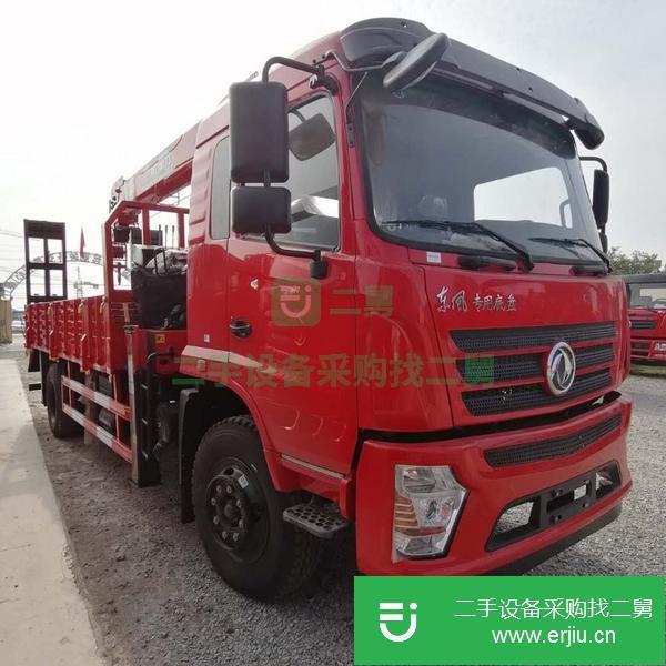 湖北出售二手東風160馬力8噸隨車吊