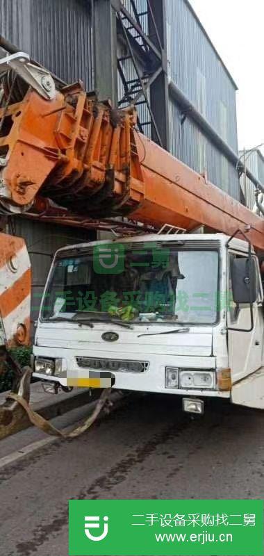 河南出售二手浦園50噸汽車吊