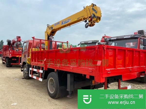 湖南出售二手重汽豪曼隨車吊3.5噸