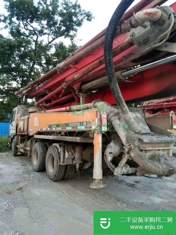 河北出售二手三一46米泵車