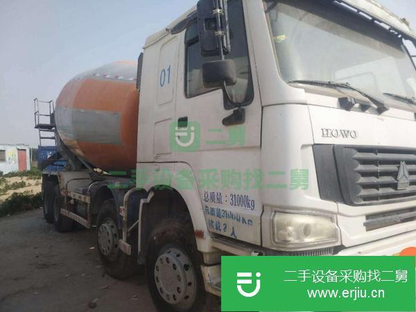 山東出售二手豪沃攪拌車  大18方 380馬力