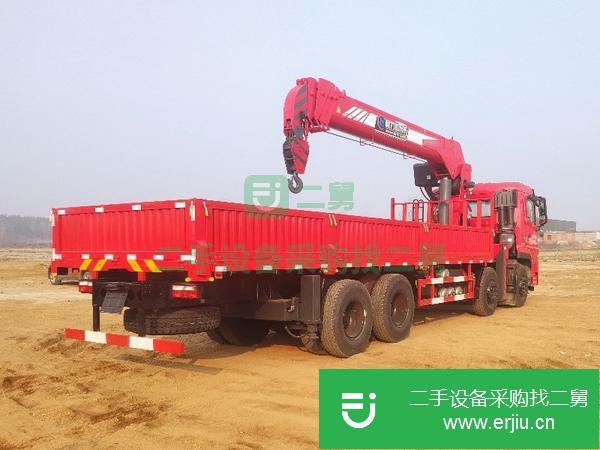河南出售二手東風前四后八16噸隨車吊