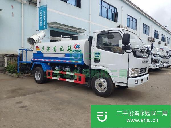 湖北出售二手東風多利卡5方灑水車