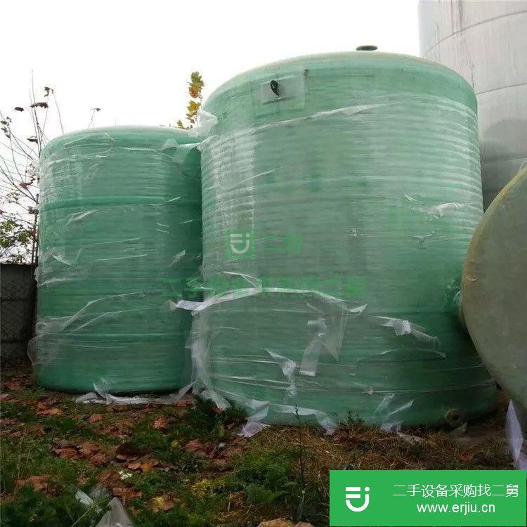 山東出售二手臥式玻璃鋼儲罐