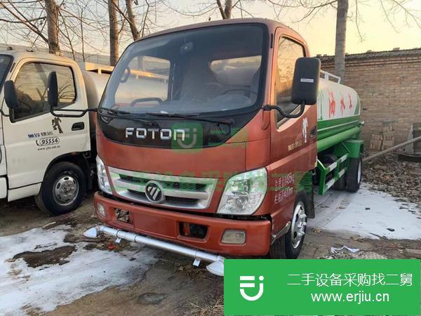河北出售二手福田奧鈴5噸綠化灑水車