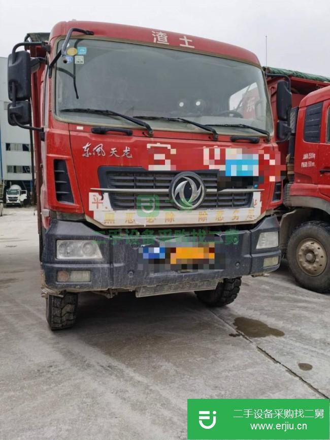 湖北出售二手東風(fēng)天龍后八輪自卸車