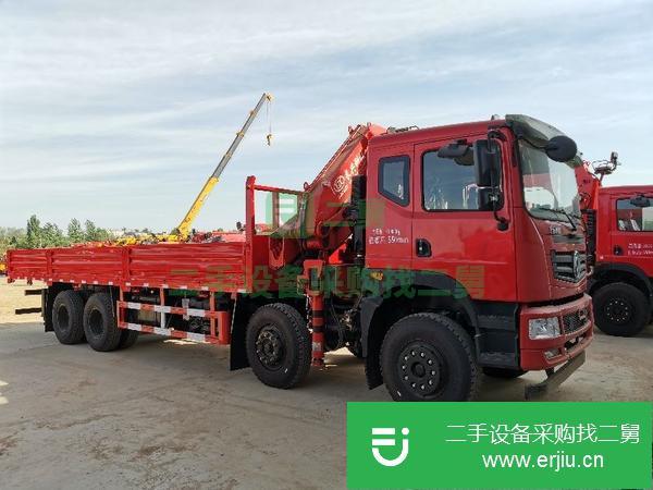 重慶出售二手東風(fēng)25噸折臂隨車吊