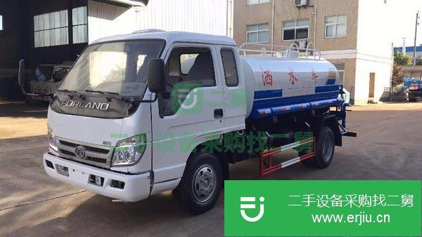 湖北出售二手5噸福田灑水車