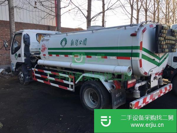 山西出售二手五噸灑水車