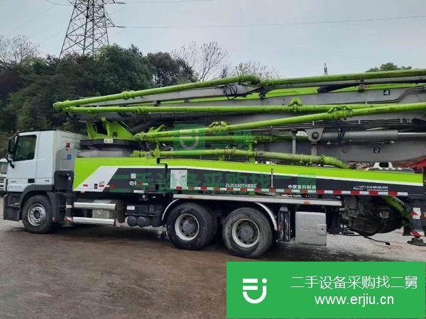 浙江出售二手中聯奔馳49米泵車