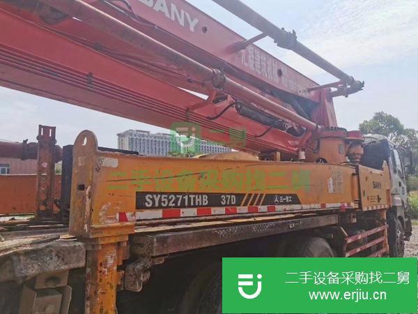 湖南出售二手三一37米泵車