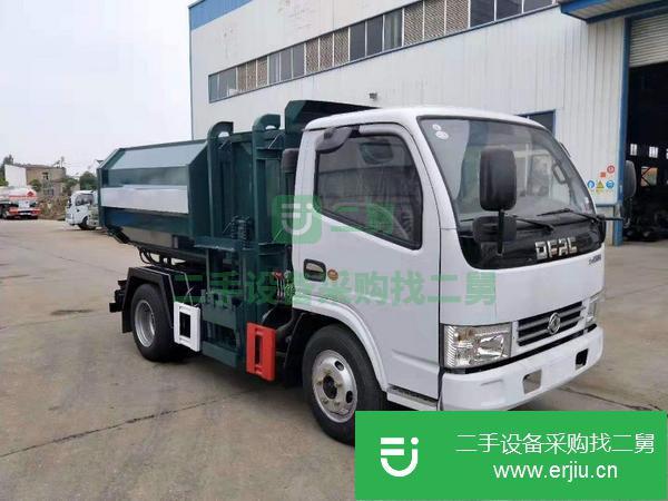 吉林出售二手東風藍牌掛桶垃圾車