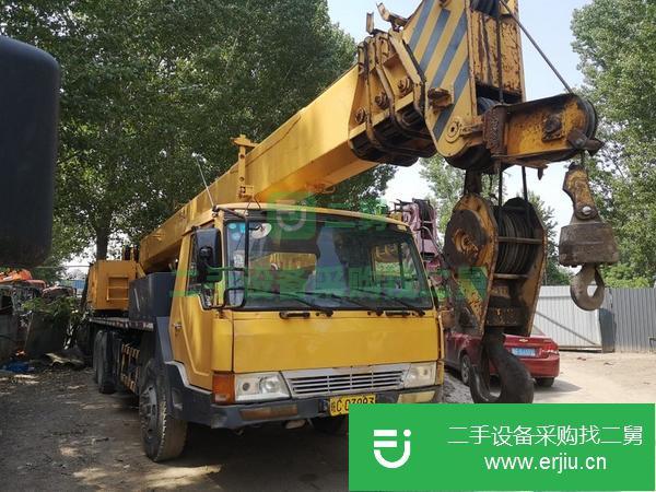 河北出售二手柳工35噸汽車吊