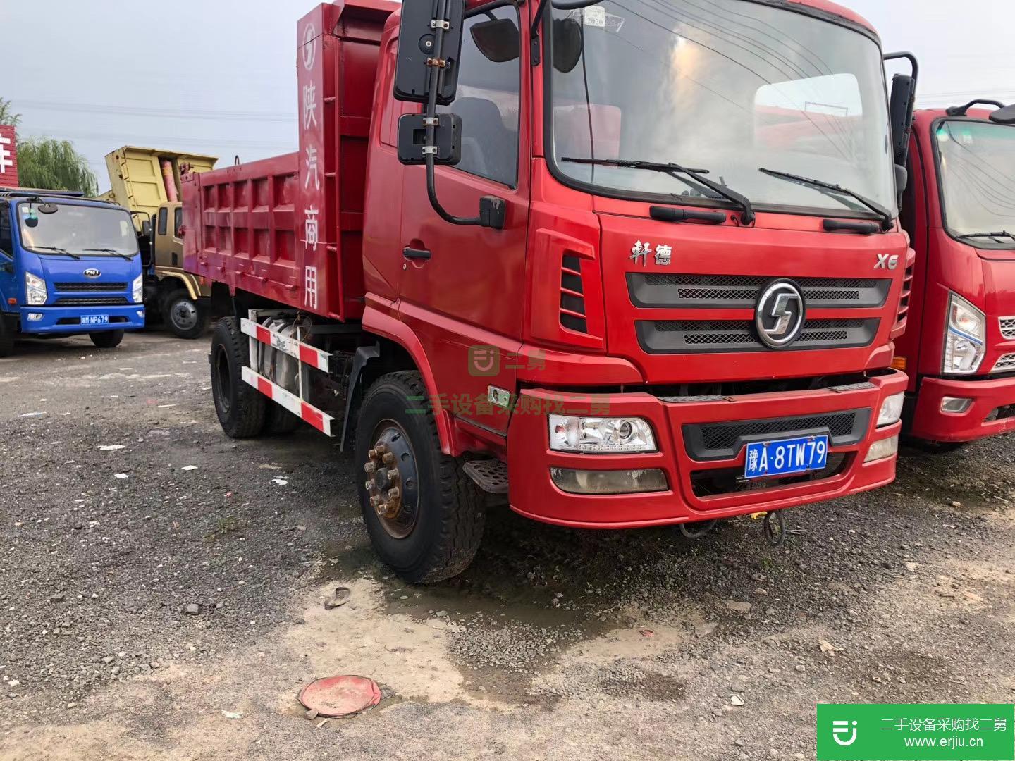 江蘇出售二手陜汽160馬力自卸車
