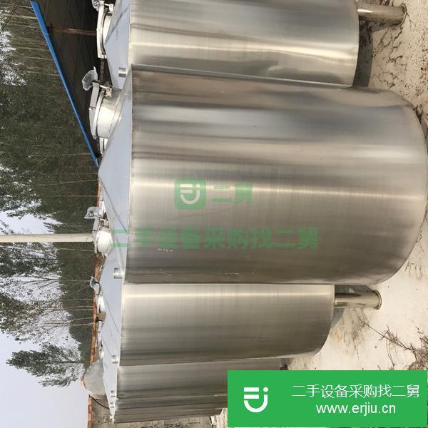 山東出售二手10立方不銹鋼儲罐