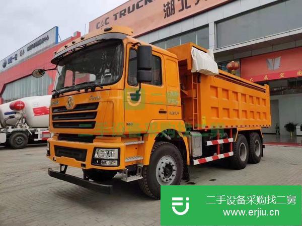 湖北出售二手陜汽德龍后八輪5.8米自卸車