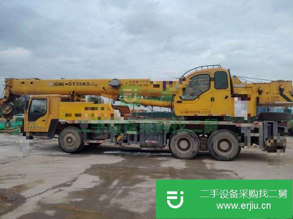 陜西出售二手徐工25K吊車