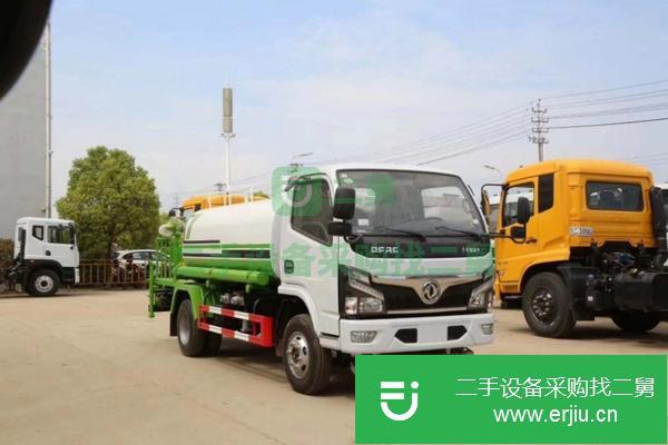 新疆出售二手5噸灑水車