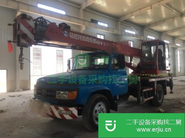 河北出售二手泰安八噸吊車