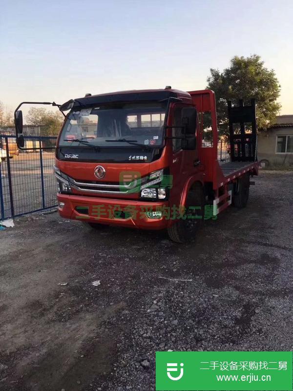 山東出售二手東風(fēng)多利卡玉柴170馬力平板運輸車