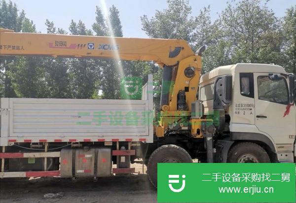 云南出售二手前四后八16噸隨車吊