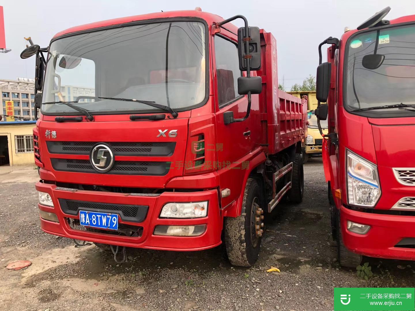 江蘇出售二手陜汽160馬力自卸車