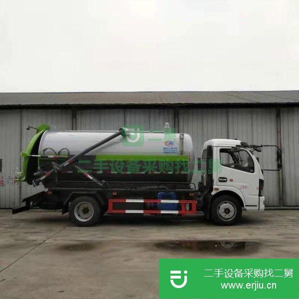 湖北出售二手國六凱普特D7吸污車