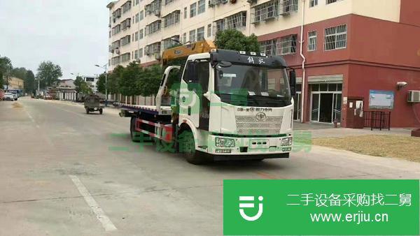 湖北出售二手解放平板運輸車國5